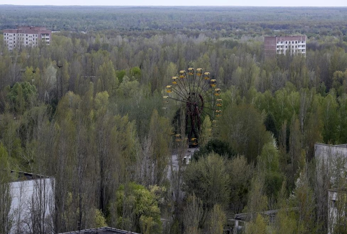 Anh: Vet tich thoi gian o thi tran Pripyat sau tham hoa Chernobyl-Hinh-2